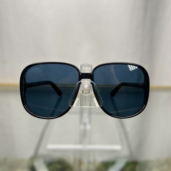 DIOR D-DOLL S1U Navy Blue Acetate Oversized Aviator Sunglasses TS3812 - Picture 1 of 6